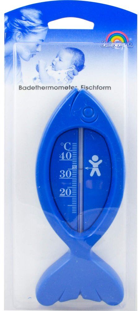 Badethermometer Fisch blau 115009