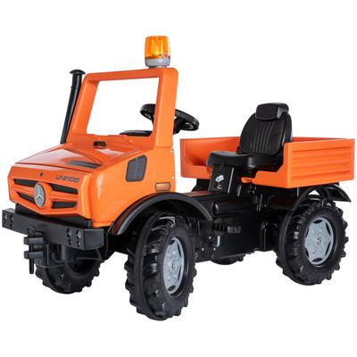 Tretfahrzeug ROLLY TOYS "rollyUnimog Service", orange, Tretfahrzeuge, KinderB:118cm H:81cm T:54cm, inkl. rollyFlashlight, B:118cm H:81cm T:54cm