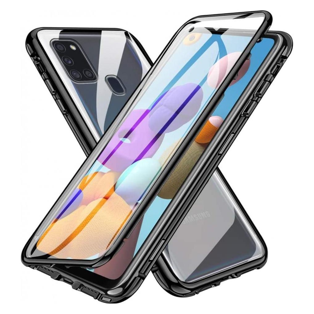 G-Case Samsung Galaxy A21s Aluminium Magnetic Glass Case Hülle (Samsung Galaxy A21s) (00026603)