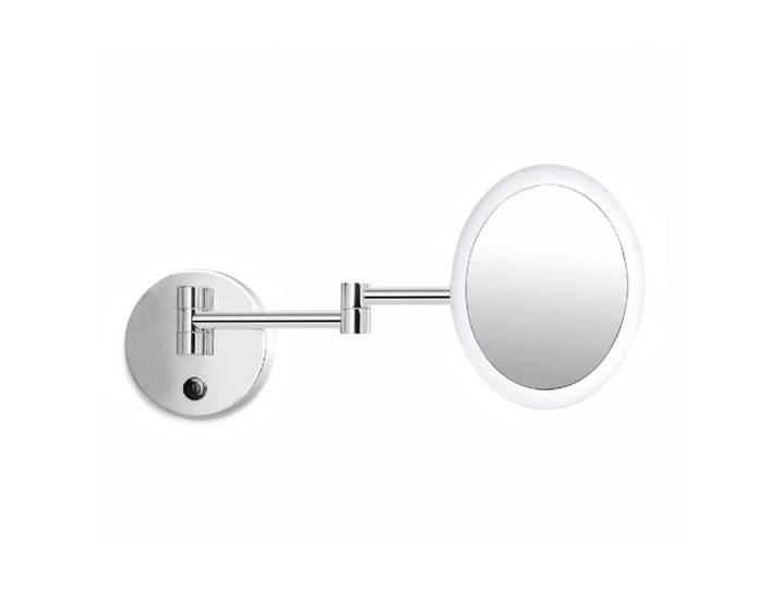Bad-Wandleuchte Rim IP44 Chromfarben L: 21 cm