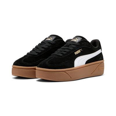 Sneaker PUMA "CLUB II ERA PLATFORM SD WNS", Damen, Gr. 41, weiß (puma schwarz, puma weiß), Schuhe Sneaker