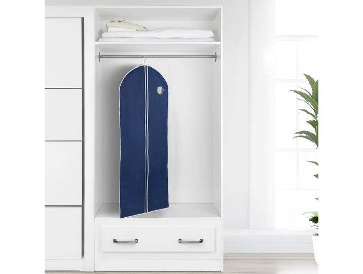 Housse vêtements Air lot de 4 60 x 150 x 0cm Bleu/Bleu