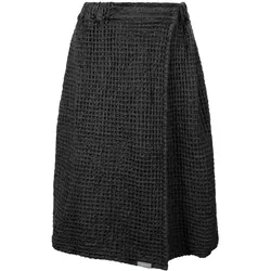 Luhta Home Pellava Wickelhandtuch mit Verschluss 75x150 cm | Schwarz