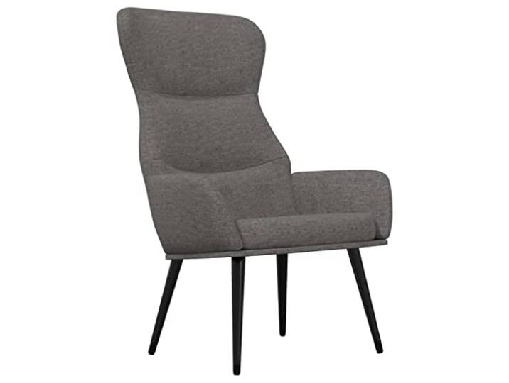 Bussandri Exclusive - Relaxstoel stof lichtgrijs