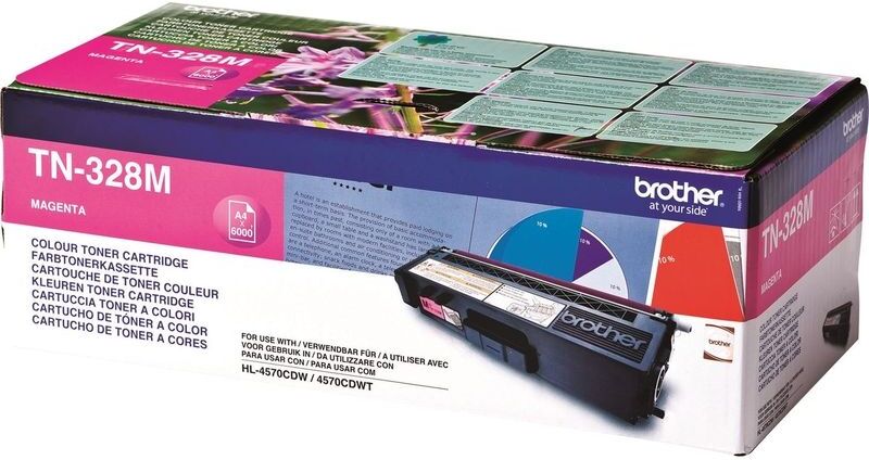 Brother TN-328M - Magenta - Toner - Extra hohe Kapazität