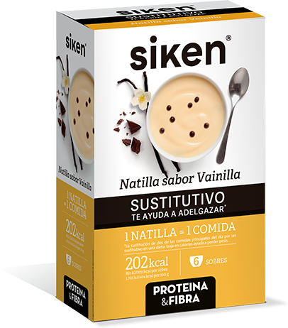 Siken Vanilla Custard 6 sachets