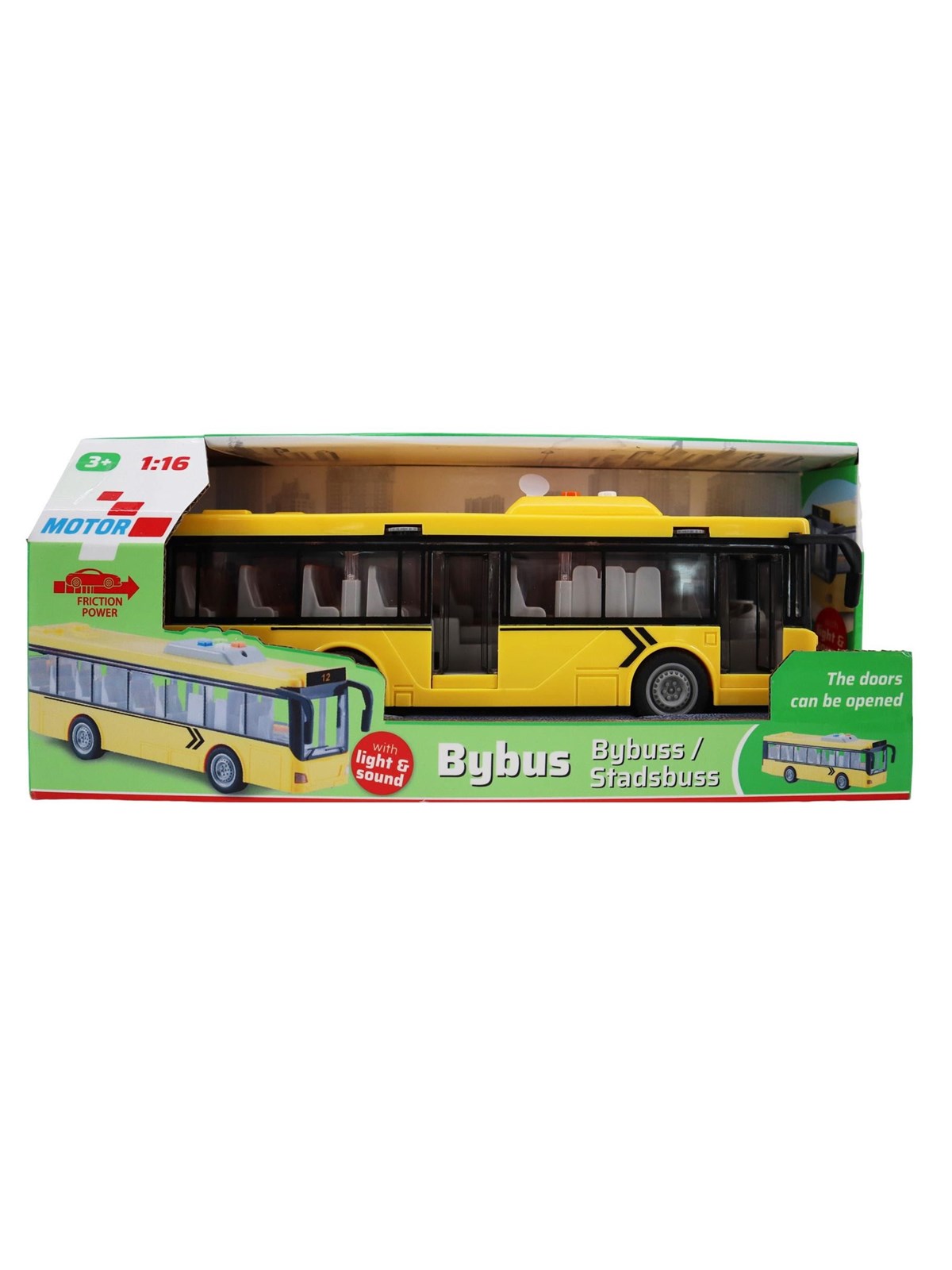 Impulse Toys Stadtbus m/Licht und Sound 28,5cm