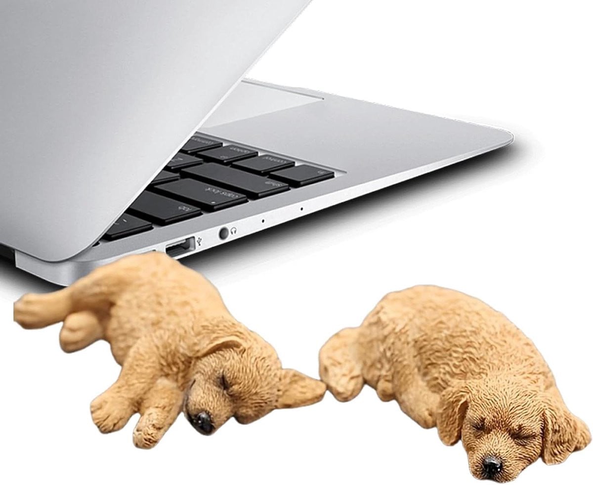 Dashboard Hond Figuur - Slapende Hond Auto Decoratie