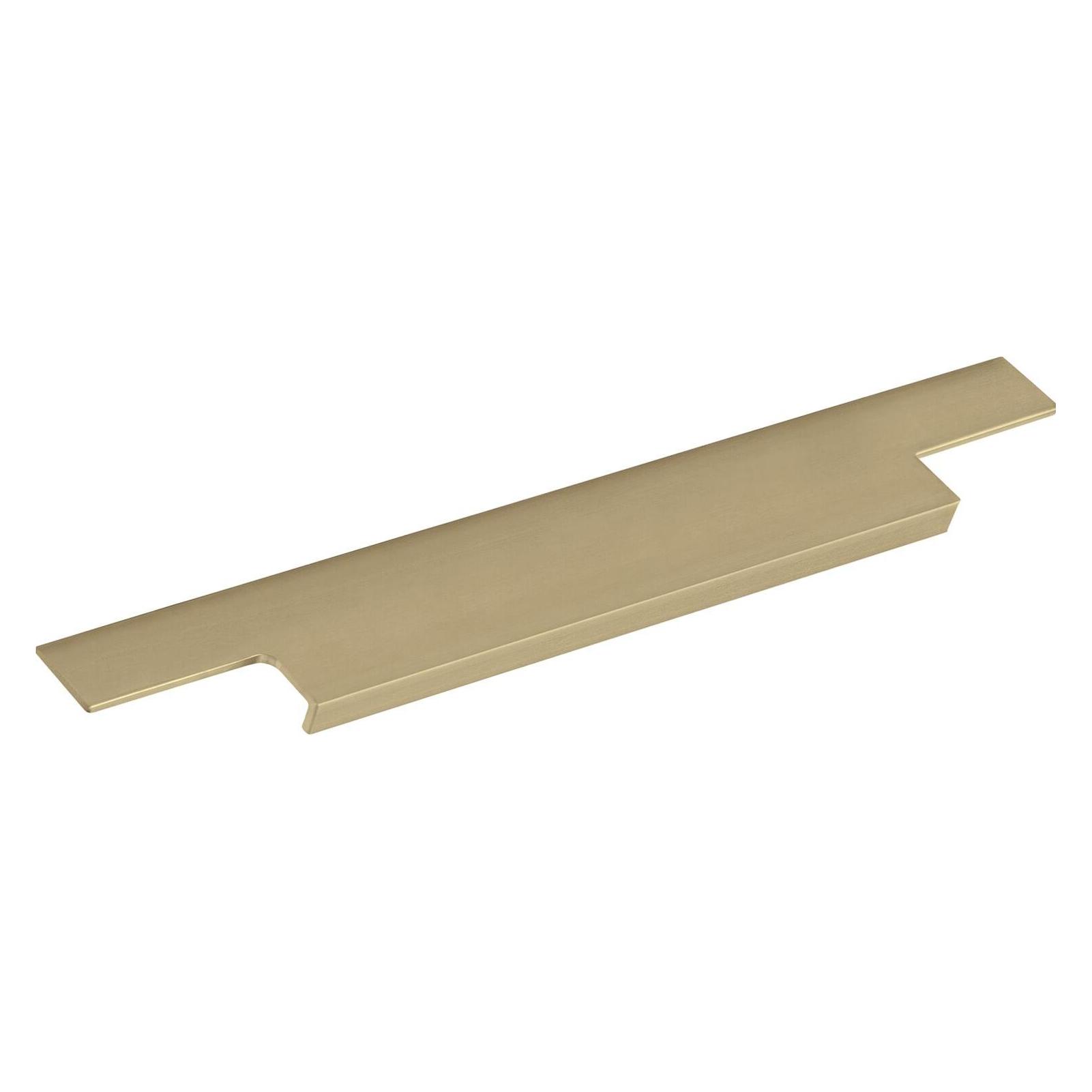 Furnipart Trim Griffleiste Möbelgirff Länge 345 mm Aluminium Messing gebürstet (42726066)