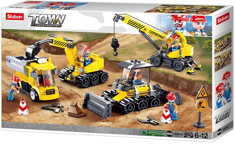 Town Construction : Chantier 465 pcs - Sluban
