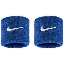 2er Pack NIKE Swoosh Classic Schweißbänder 400 - gameroyal/white