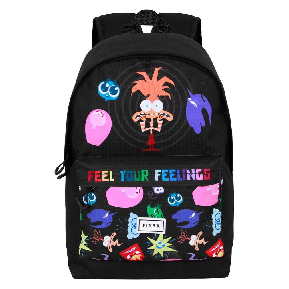 Karactermania Disney Pixar Inside Out 2 Feeling-Fan HS Rucksack 2.2, Multicolour, 31 x 44 cm, Fassungsvermögen 24 (24 l) (AZAB0151)
