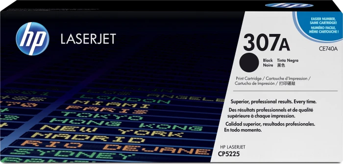 HP CE740A schwarz original, 7000 Seiten