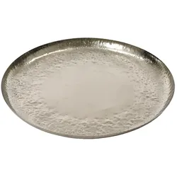 Platzteller IRON silber (D 20 cm) - silber - D 20 cm