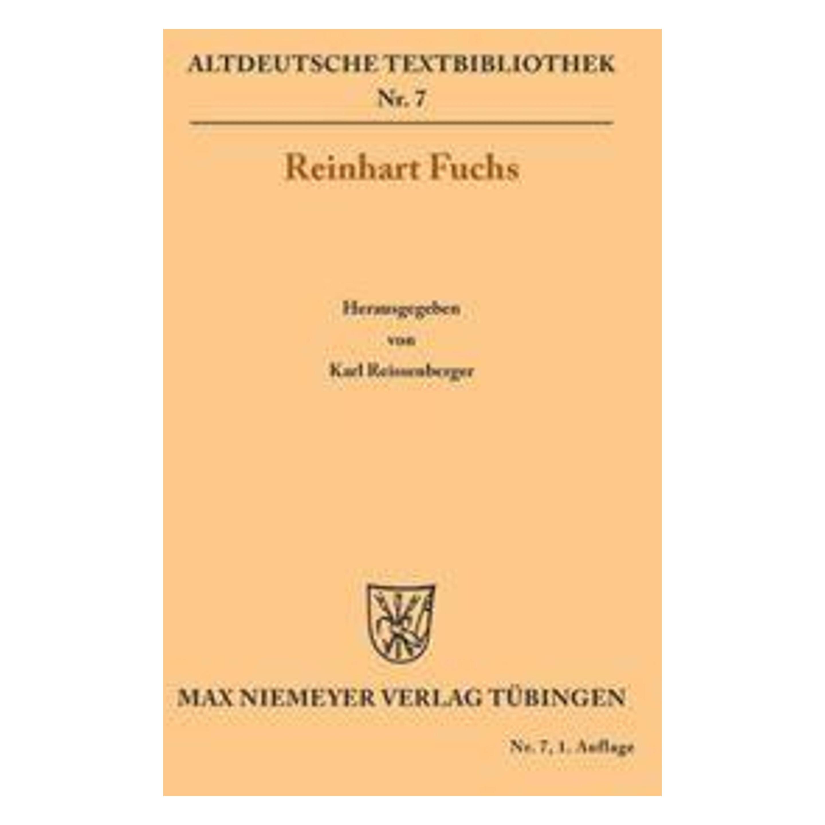 De Gruyter Reinhart Fuchs (Deutsch, Softcover, Heinrich) (54660290)