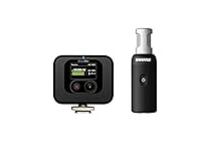 Shure MoveMic 88+ Kit Micro Stereo sans Fil - Enregistreur Audio Professionnel pour Film/Enregistrement sur Le Terrain, interviews, 4 directivités Compatible avec iOS/Android Via Les Applications