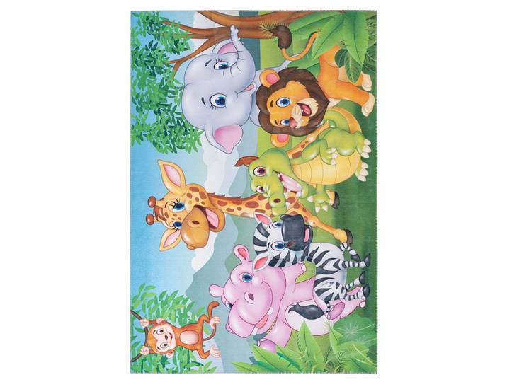 Kurzflorteppich Sympathy Kids 249 Multicolor 80 x 120cm Polyester