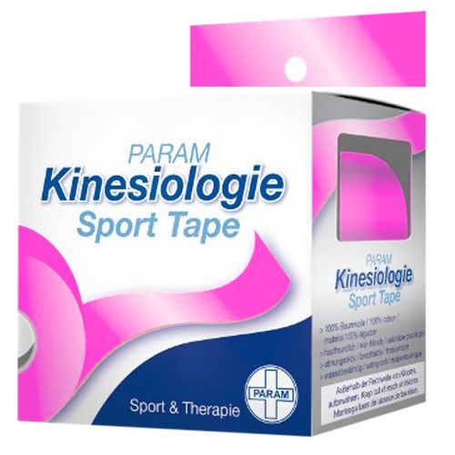 Kinesiologie Sport Tape 5 cmx5 m pink 1 St Verband
