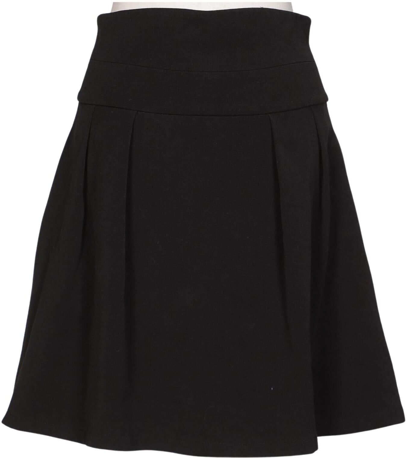 Fräulein Stachelbeere Damen Rock, Schwarz, Gr. XS, Synthetik / Elasthan / Viskose - Second Hand