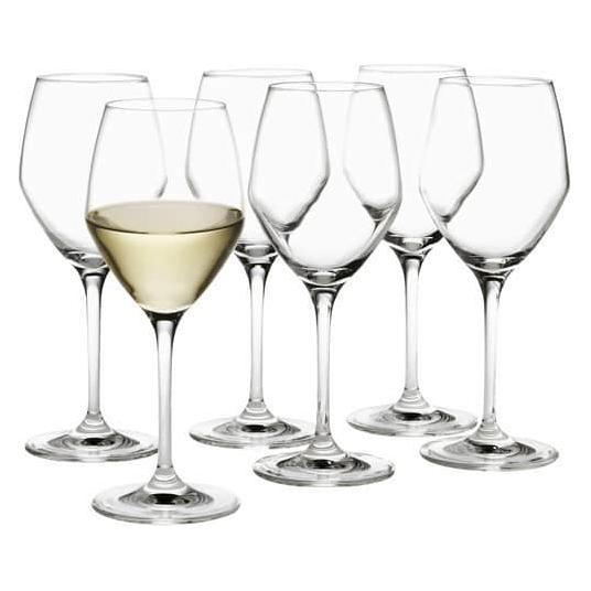 Holmegaard - Perfection White Wine Glass - 32 cl - Set of 6 (32 cl, 6 Gläser, Weissweingläser) (4402020)