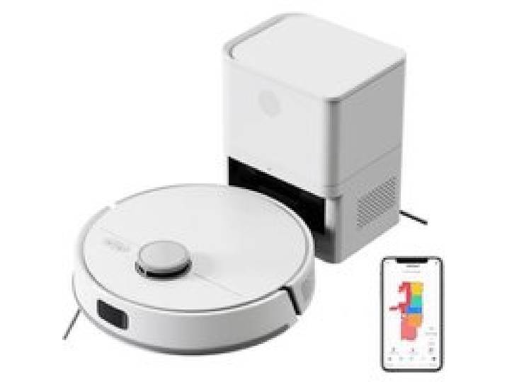 Robot Aspirateur Laveur - LIECTROUX - M70 PRO - 5000Pa - Station de Vidage Automatique - Laser