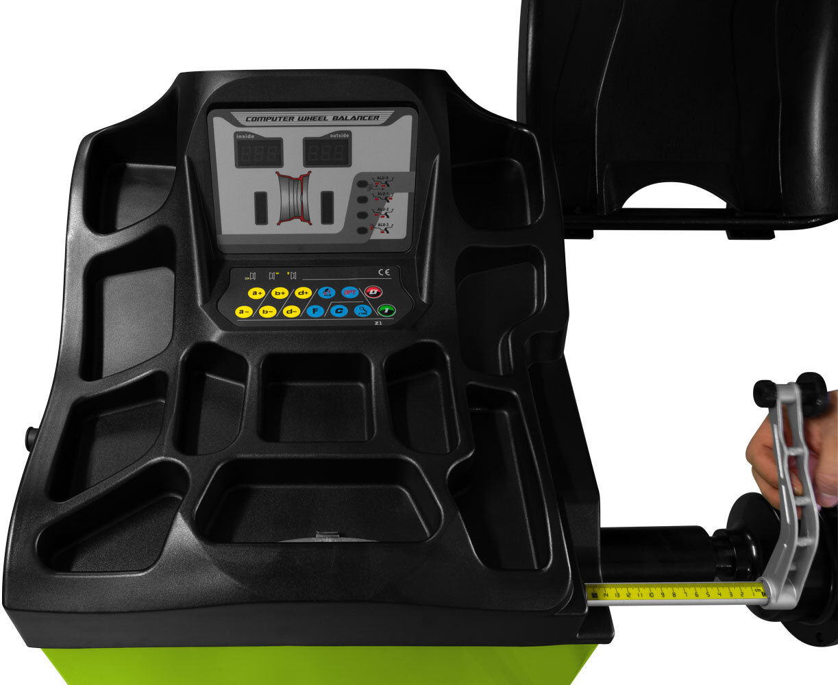 Zipper ZI-RWM99O Equilibratrice gomme pneumatici auto con autodiagnosi