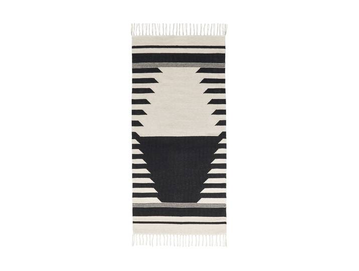 Broste Copenhagen Tapis Iselin 70x140 cm Black-off white