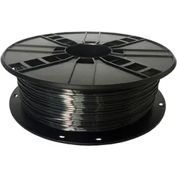Ampertec 3D-Filament Seiden-PLA schwarz mit Perlglanz 1.75mm 1000g Spule