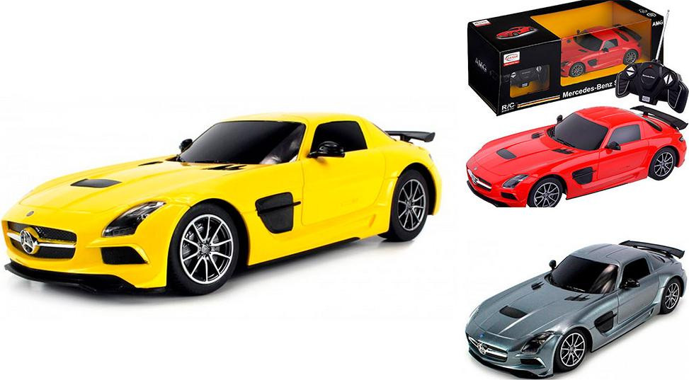 Rastar Mercedes-Benz SLS AMG op afstand bestuurbare auto schaal 1:18
