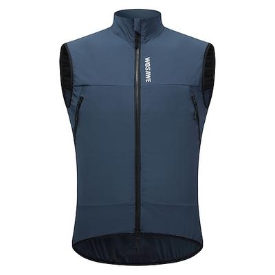 Wosawe Frühling/Sommer Radweste winddicht atmungsaktiv ärmellose Jacke Angelbekleidung Wandern Klettern Radbekleidung bd283