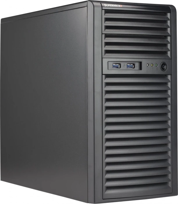 Supermicro Mini-Tower-Gehäuse 400 W PSU (CSE-731I-404B)