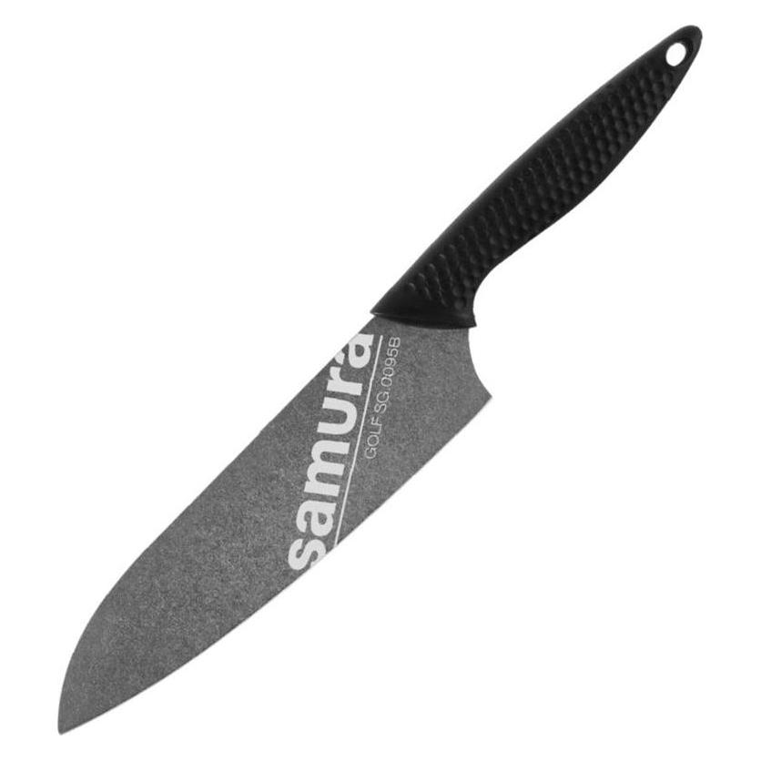Samura Nóż Santoku Golf Stonewash AUS-8 (18 cm) (SG-0095B)