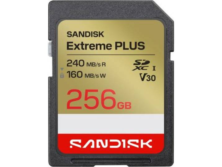 Sandisk - Carte Micro Sd Extreme Plus Microsd 256go Uhs-I