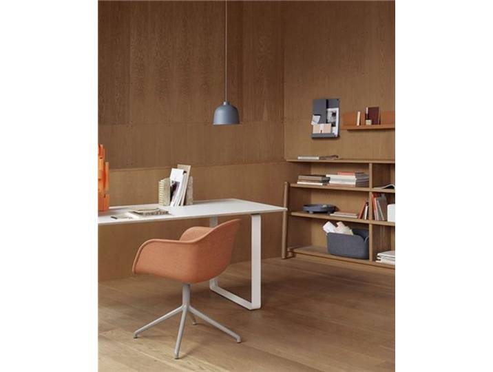 Grain Pendelleuchte Blue-Grey - Muuto - Esszimmer - Bambus