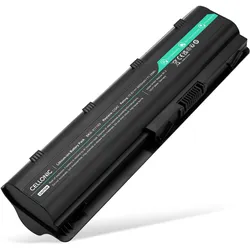 Cellonic Akku für Compaq Presario CQ58, CQ57, HP Pavilion Dv3-4000, Envy 17-1000 (6600 mAh), Notebook Akku, Schwarz