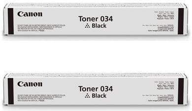 Canon 034 Pack 2 negros