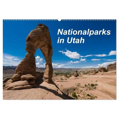 Nationalparks in Utah (Wandkalender 2026 DIN A2 quer), CALVENDO Monatskalender