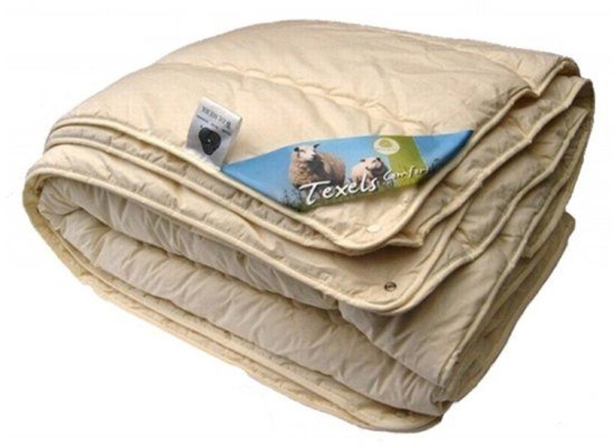 TIMZO Texels Comfort Satin Deluxe Wollen Dekbed All-Season 200 x 200 cm