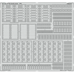 Eduard B-24J bomb racks