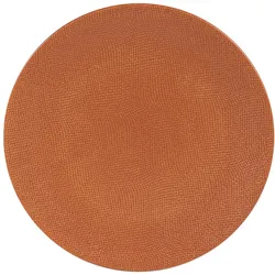 Dessertteller Vésuvio terra 21 cm x6 - Orange Rond Grès Table Passion