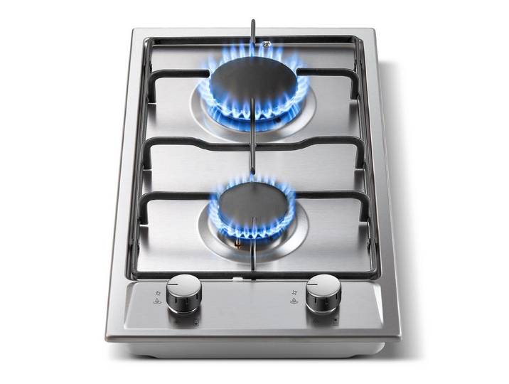 SNDOAS Gas-Kochfeld, Automatischer Flammenschutz, geeignet für Erdgas & Propangas