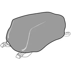 SHAD Tankrucksack Regenabdeckung
