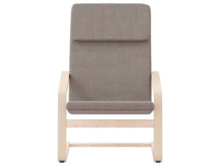 Fauteuil simple - Taupe - Chaise de relaxation - Taupe Tissu 59x82x98 cm F8023