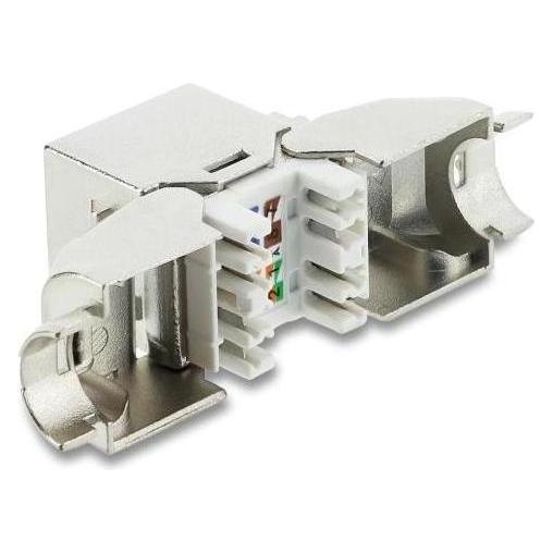 Delock Keystone Modul RJ45 Buchse zu LSA Cat.6A werkzeugfrei (Keystone Modul) (90374)