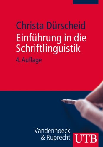 Christa Durscheid - Einführung in die Schriftlinguistik - Preis vom 30.09.2026 09:01:18 h
