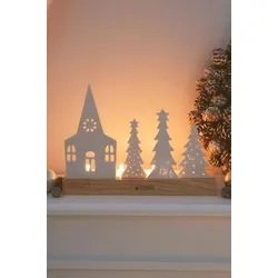 Advent Sandane 25cm cremeweiß