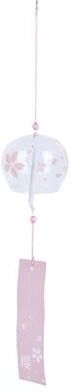 Uplifted Finds Traditional Japanese Glass Wind Chime   Sakura Cherry Blossom Home Decor Bell a