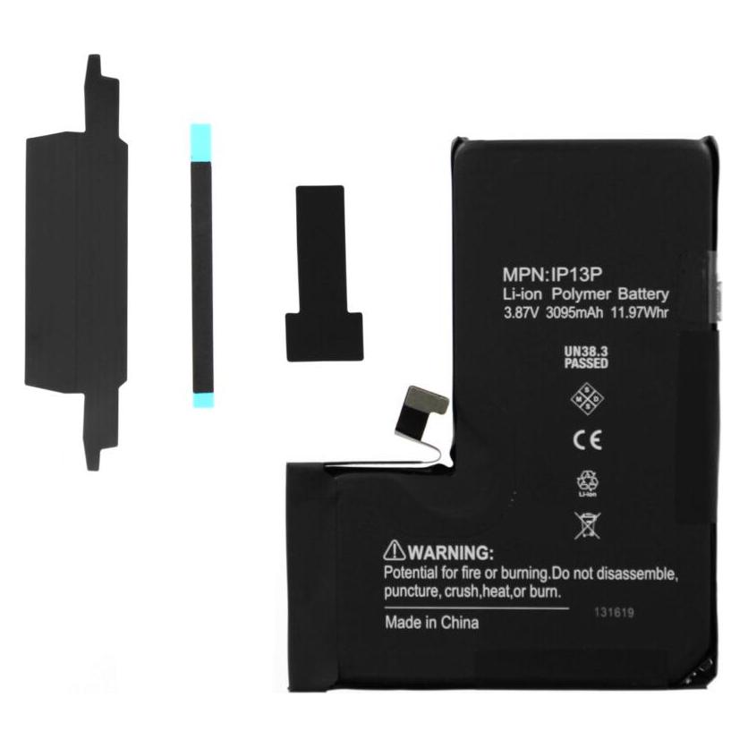 OEM Akku für iPhone 13 Pro, dekodiert mit zusätzlichem IC (ohne Schweissen) (41881350)