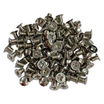QNAP SCR-FLM3P05A-96, Schraubensatz, Metall, Metall, Flachkopf, Metallisch, 96 Stück(e) (SCR-FLM3P05A-96)