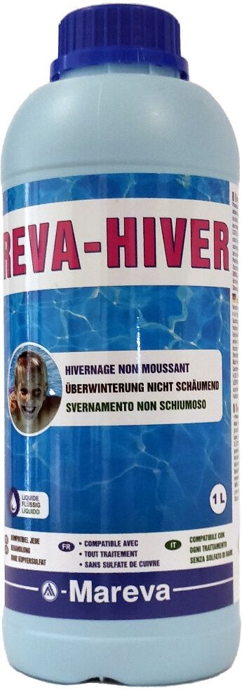 Mareva Produit d'hivernage piscine REVA-HIVER bidon 1L